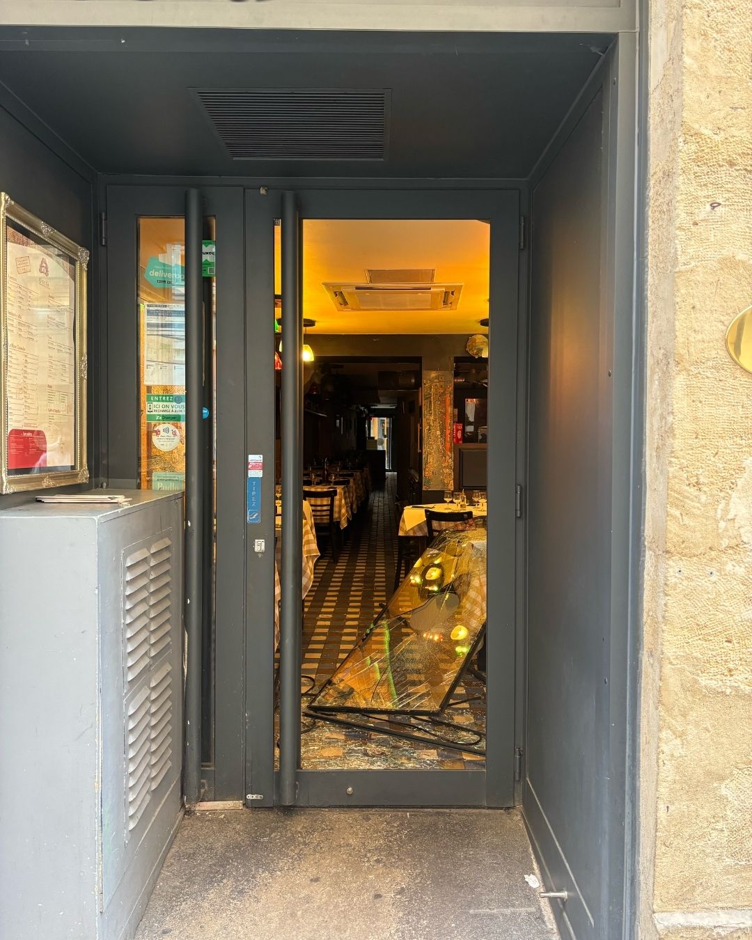 Après sinistre vitrage 1