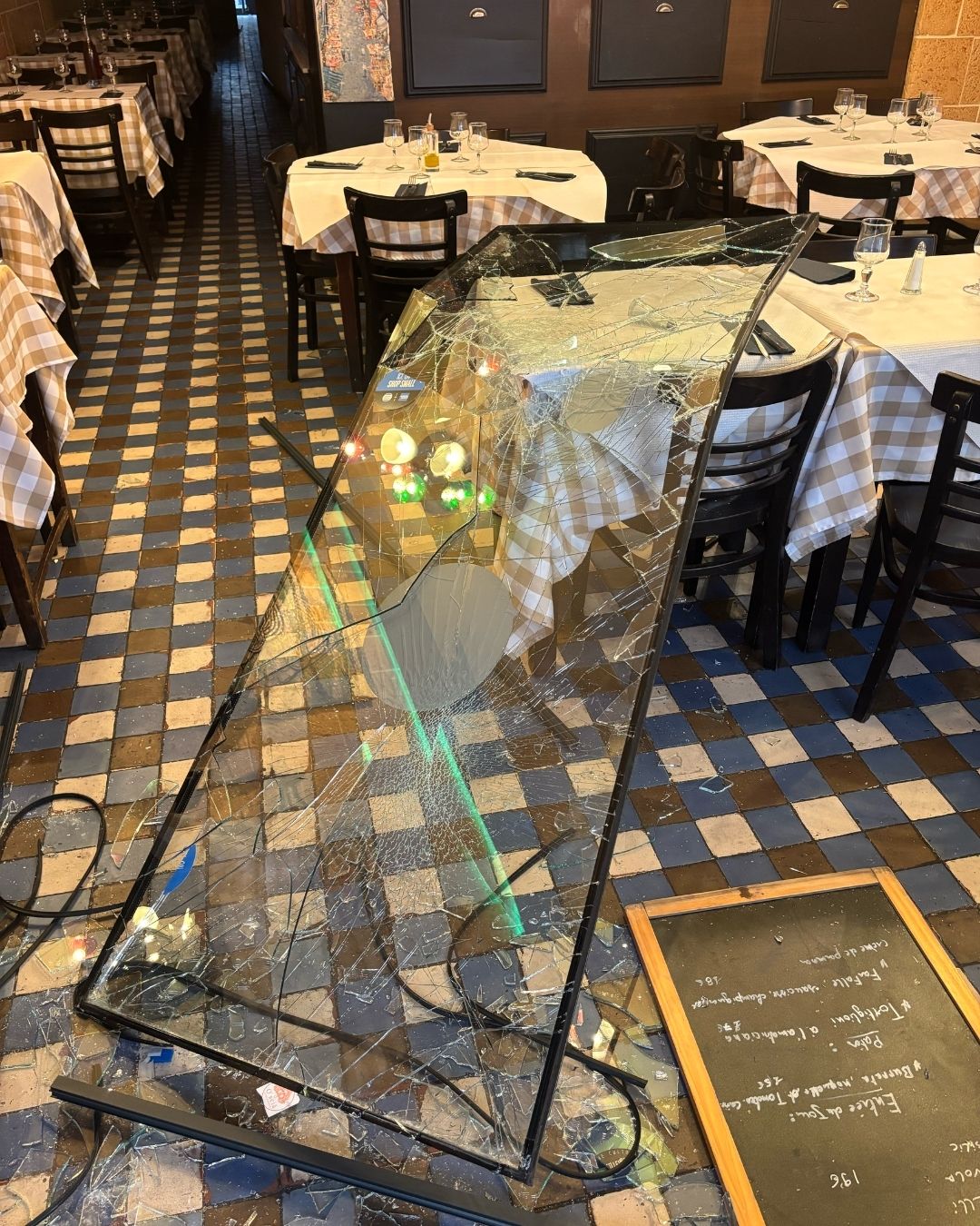 Après sinistre vitrage 2